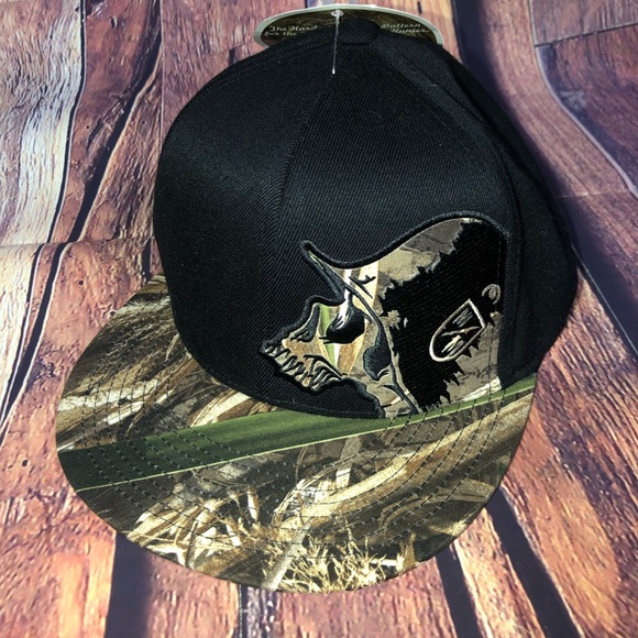 Mens Nwt Metal Mulisha Camo Flexfit Hat 